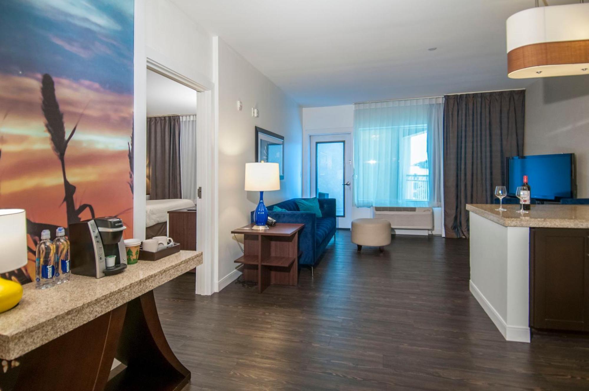 One-Bedroom King Suite Living Area